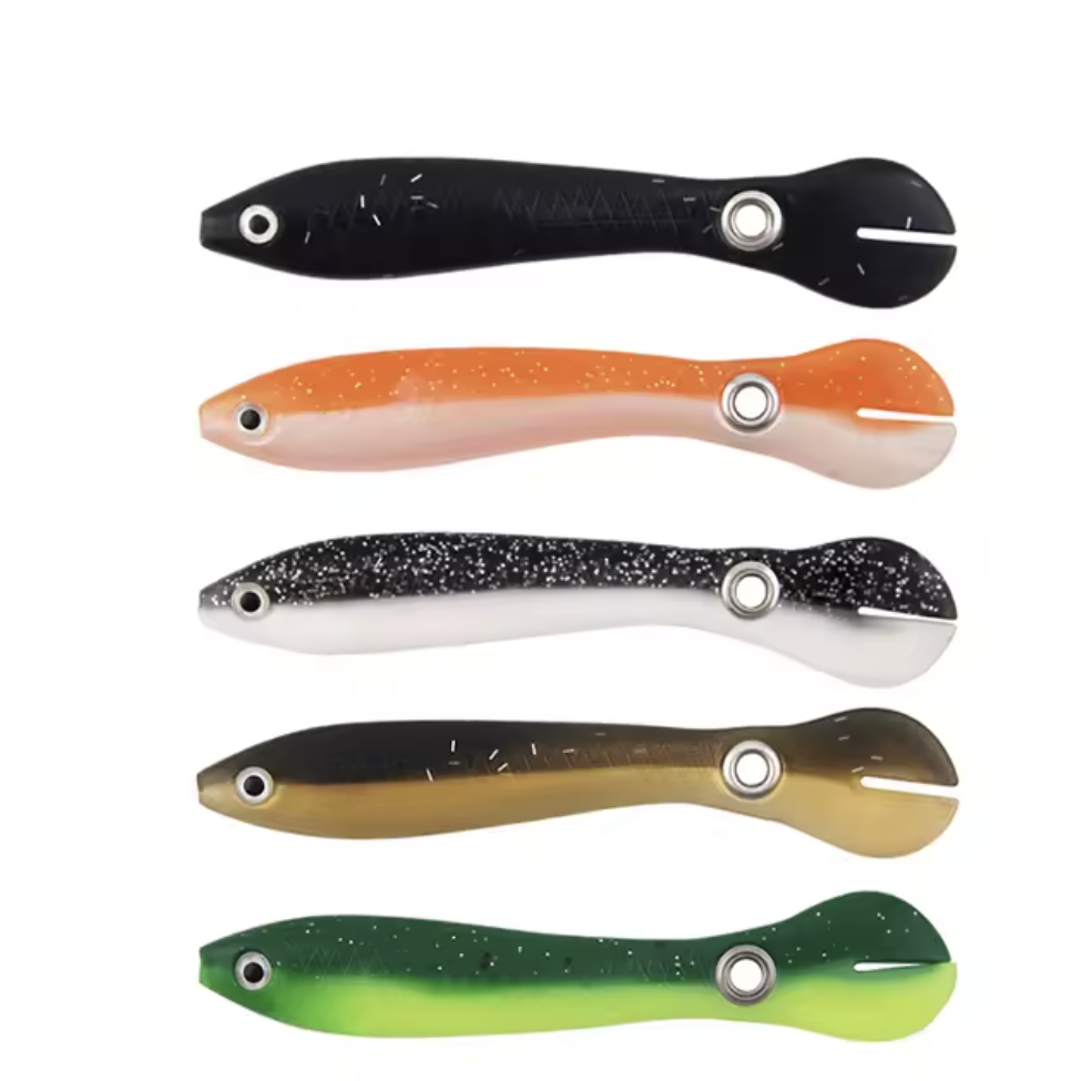 1+1 CADOU - Momeală artificială bionică tip Loach din plastic moale, pentru apă sărată