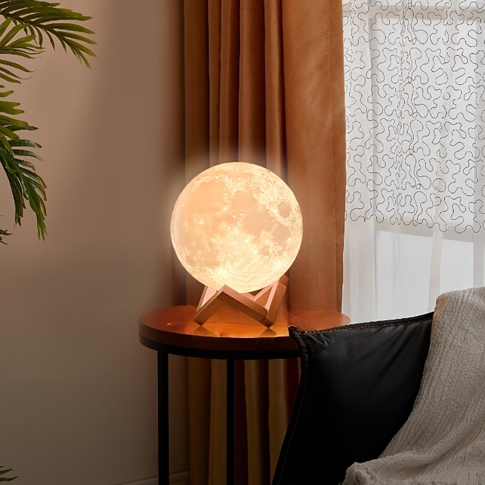 Lampă de Veghe 3D cu Umidificator, 880 ml, 15cm
