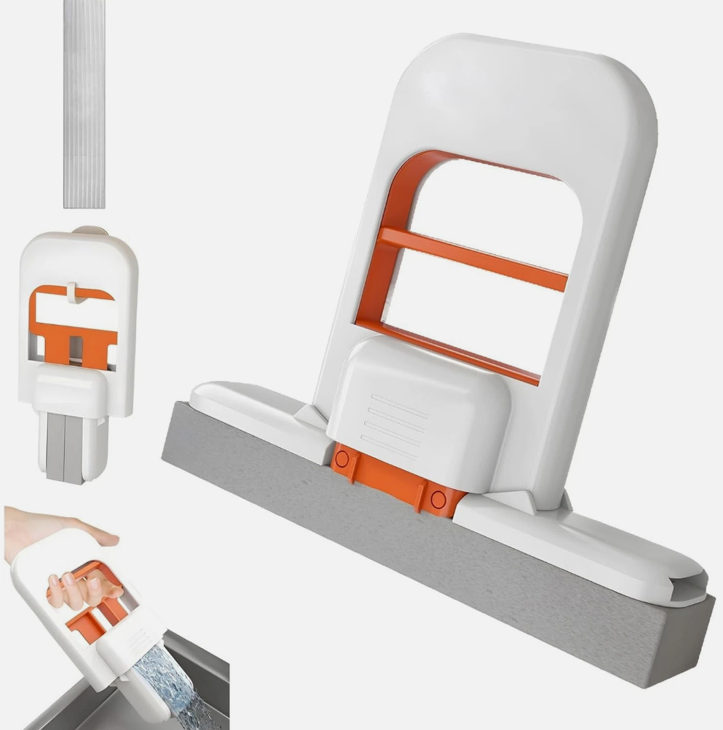 1+1 CADOU - Mini Mop Portabil pentru Curățare Eficientă