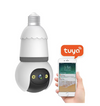 Set 2x Camera Smart Tip Bec V380 Pro, 3MP, Vizibilitate Nocturna, Detectare Miscare + 2x Card SD 64 GB.