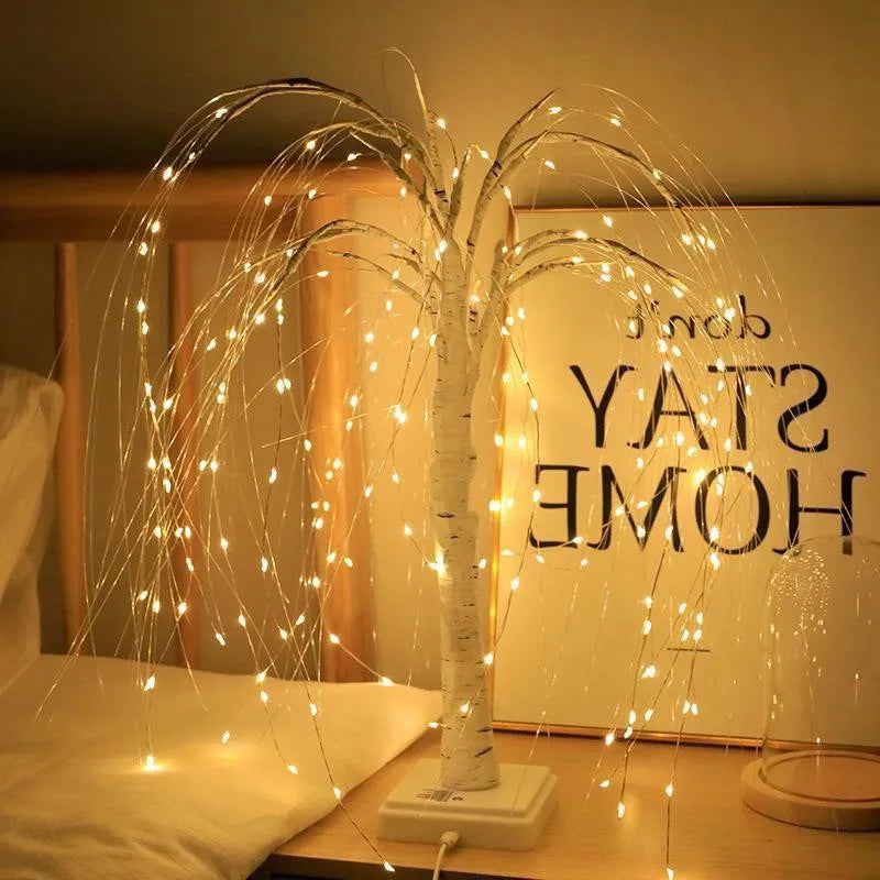Pom Decorativ  de Crăciun cu LED-uri
