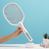 1+1 CADOU Paleta electrica reincarcabila anti tantari, insecte, cu suport si USB