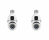 Set 2 x Jortan JTZ-9696PROB: Cameră Supraveghere Duală Tip Bec, HD, WiFi, Vedere 360° Full Color+ CADOU SURPRIZA